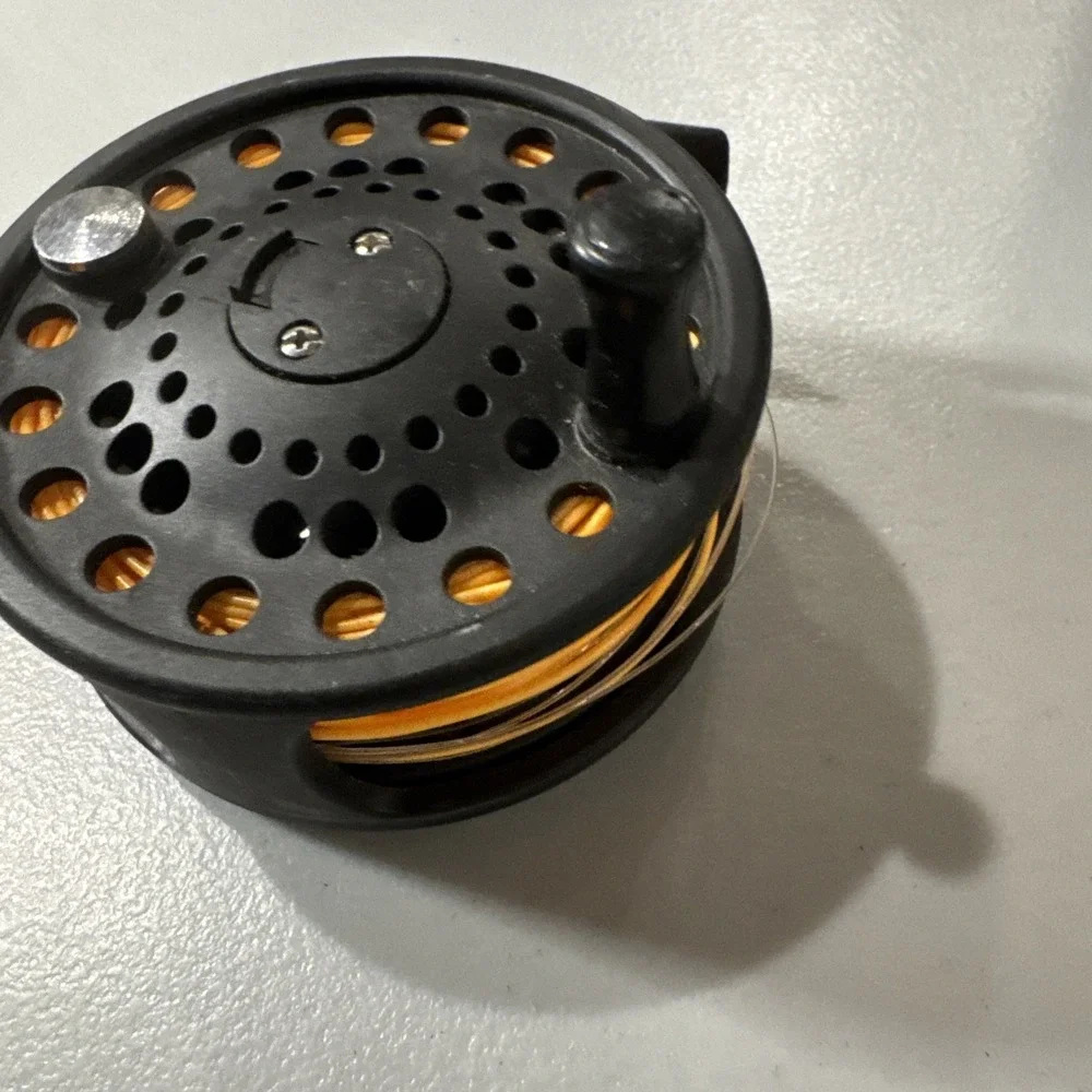 Cortland Fairplay 5/6 wt Fly Reel Lightweight Adjustable Drag GOOD FLOAT LINE